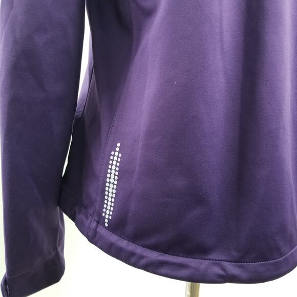 Crivit Purple Zip Front Athletic Jacket Nice Size Small 4/6 - Picture 3 of 11